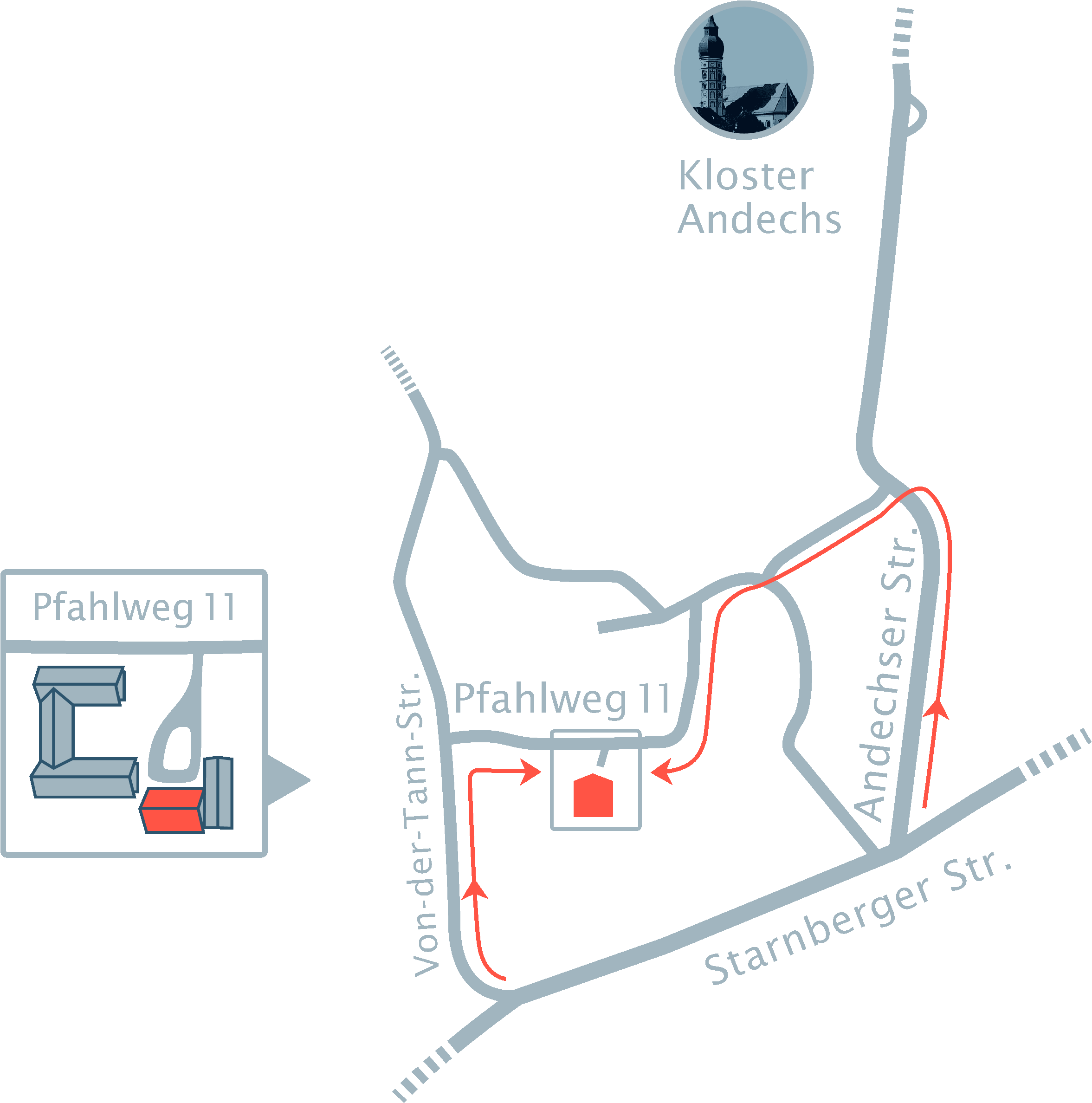 Anfahrtsplan